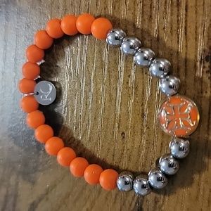 Orange & silver orange & gold